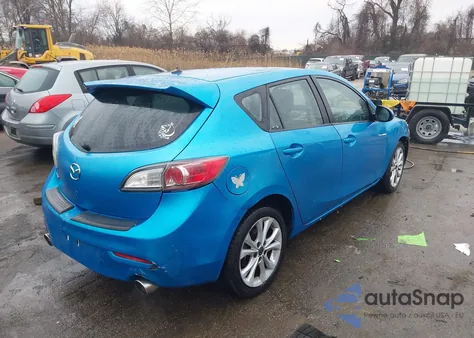 2010 Mazda Mazda3 S Sport z USA, uszkodzony, nr VIN JM1BL1H6XA1324437